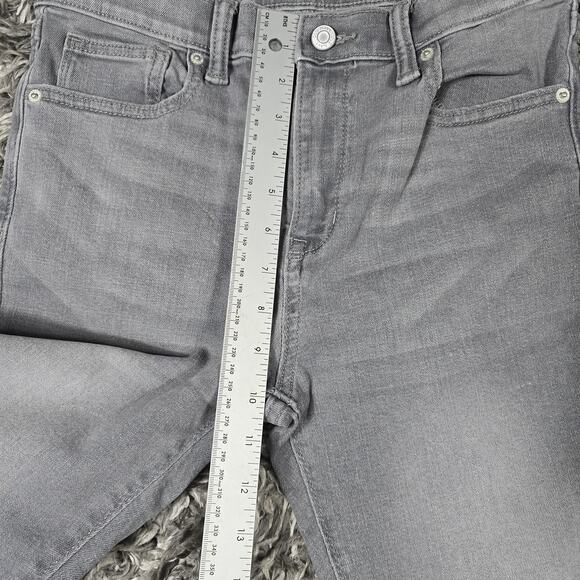 Old Navy Jeans Boys 16 Gray Built In Tough Slim 360 Stretch Denim Pants - Picture 5 of 9